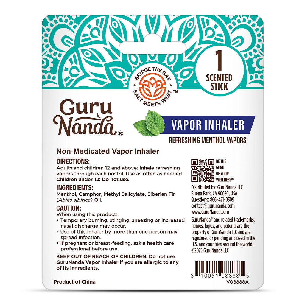 Gurunanda Vapor Inhaler 4 Pack