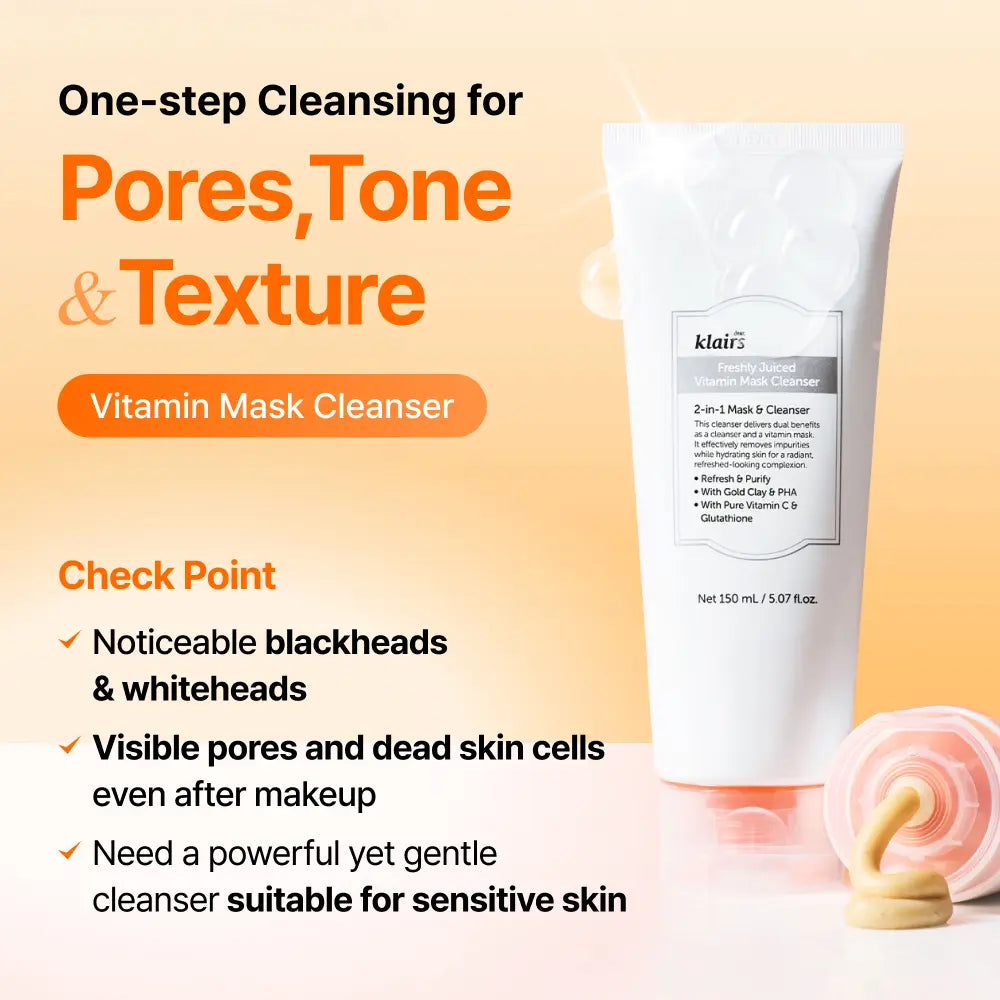 [Dearklairs] 3-Day Glass Skin Vitamin Kit - 4 Steps Travel Kit for Glowing Skin with Vitamin C PDRN Glutathione & Niacinamide for Sensitive Skin