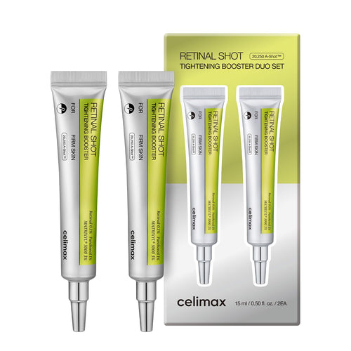 celimax The Vita A Retinal Shot Tightening Booster | 0.1% Retinal, 3% Matryxyl, High-Strength Retinoid for Anti-Aging, Pore Minimizer, Wrinkles & Fine Lines, Firmer Skin, 15ml