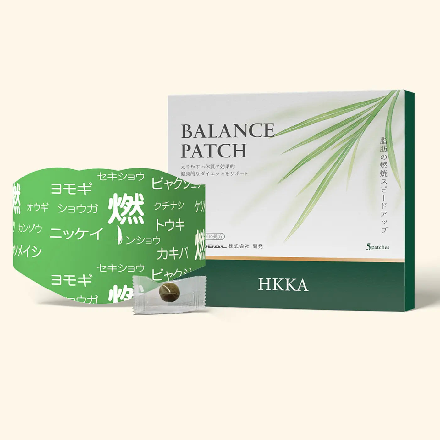 Hanpo Japanese Herbal Patch Pad Balance Patch,Health Patch,Waist and Abdomen Brush