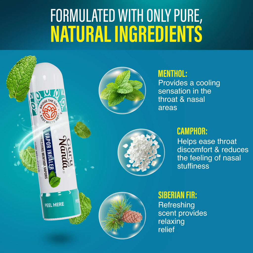 Gurunanda Vapor Inhaler 4 Pack