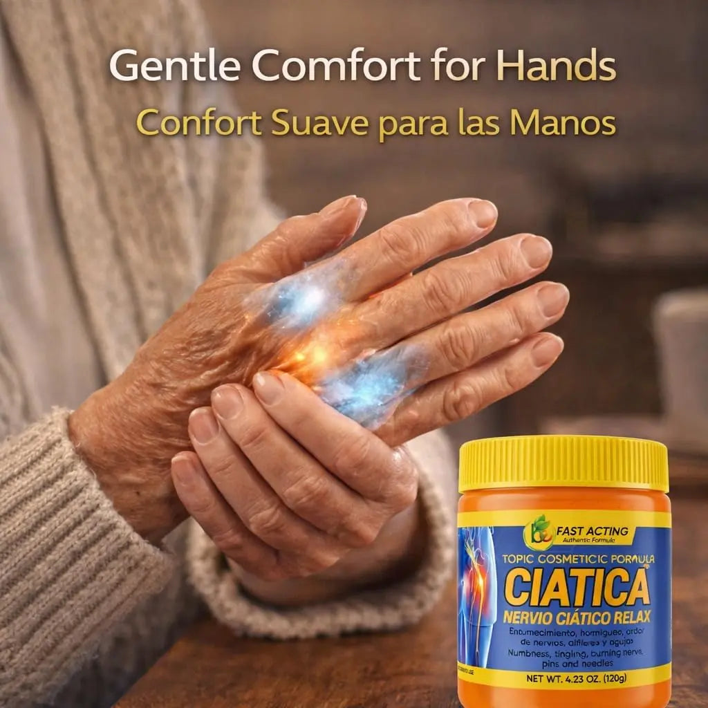 Ciatica Relax Gel Arnica & Aloe Vera Gel(Pomada)4.23 Oz,Menthol Cooling & Penetrating Relief–Targeted Comfort for Knees,Back, Lumbar,Neck & Shoulders–Intensive Massage Formula W/Pine Extract,100% Natural–By BEXPERTSUSA